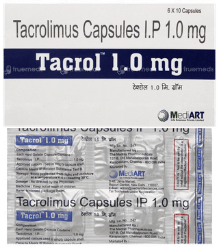 Tacrol 1 MG Capsule 10