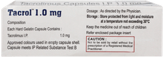 Tacrol 1 MG Capsule 10