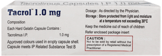 Tacrol 1 MG Capsule 10