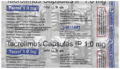 Tacrol 1 MG Capsule 10