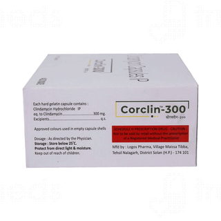 Corclin 300 MG Capsule 10