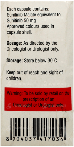 Sutinat 50 Capsule 28