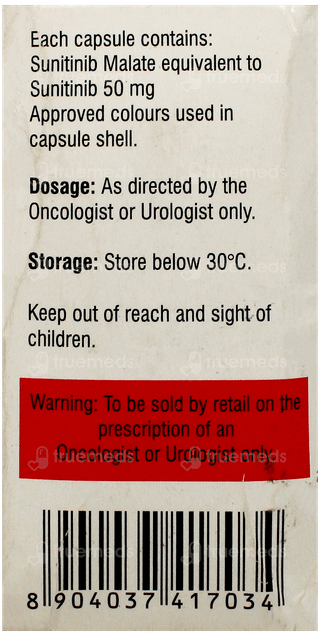 Sutinat 50 Capsule 28