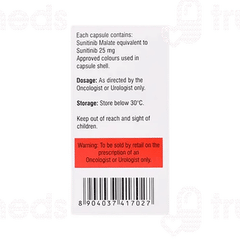 Sutinat 25 MG Capsule 28