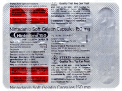 Nintedone 150 Capsule 10 Nintedone 150 Capsule 10