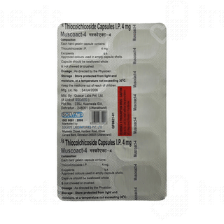 Muscoact 4 MG Capsule 10