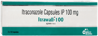 Itrawall 100 Capsule 10