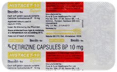 Histacet 10 Capsule 10