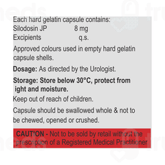 Siluts 8 MG Capsule 10