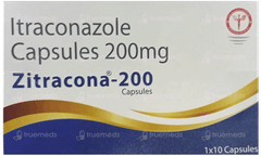 Zitracona 200 MG Capsule 10
