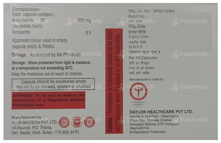 Zitracona 200 MG Capsule 10