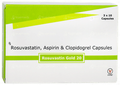 Rosuvastin Gold 20 Capsule 10