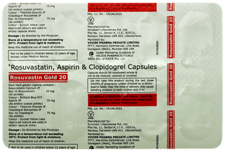 Rosuvastin Gold 20 Capsule 10