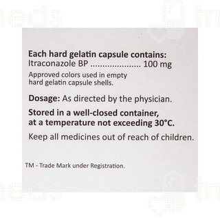 Itrol 100 MG Capsule 10