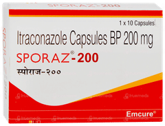 Sporaz 200 Capsule 10 Sporaz 200 Capsule 10