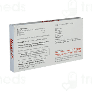 Hakosil 8 MG Capsule 10