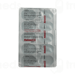 Hakosil 8 MG Capsule 10 Hakosil 8 MG Capsule 10