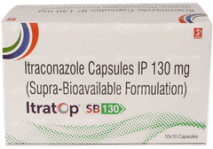 Itratop Sb 130 Capsule 10