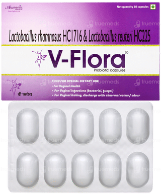 V Flora Probiotic Capsule 10