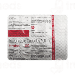 Itrabat 100 MG Capsule 10