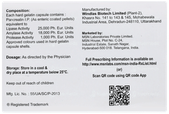 Enzase 25000 Capsule 10