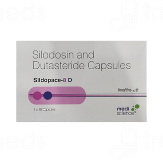 Sildopace D 8/0.5 MG Capsule 10