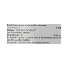 Sildopace D 8/0.5 MG Capsule 10