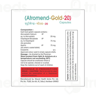 Atromend Gold 20 MG Capsule 10