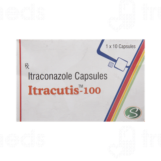 Itracutis 100 MG Capsule 10