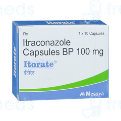 Itorate 100 Mg Capsule 10 Itorate 100 Mg Capsule 10