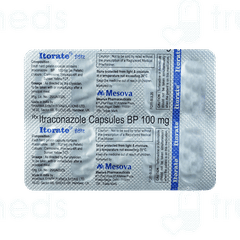 Itorate 100 Mg Capsule 10 Itorate 100 Mg Capsule 10