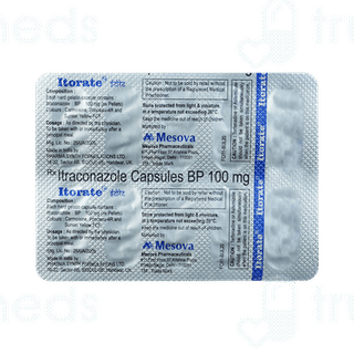 Itorate 100 Mg Capsule 10