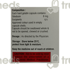 Silomac 8 MG Capsule 10 Silomac 8 MG Capsule 10