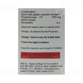 Rovulate 200 MG Softgel Capsule 10