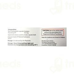 Nefrograf 0.5 MG Capsule 10