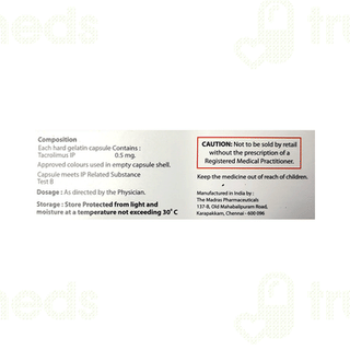 Nefrograf 0.5 MG Capsule 10