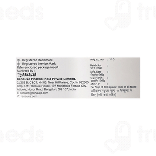 Nefrograf 0.5 MG Capsule 10