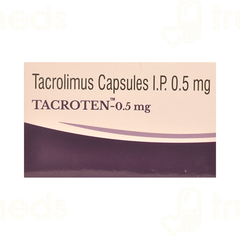 Tacroten 0.5 MG Capsule 10 Tacroten 0.5 MG Capsule 10