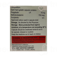 Tradgaba M 75 MG Capsule 10 Tradgaba M 75 MG Capsule 10