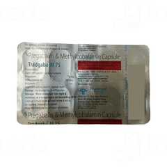 Tradgaba M 75 MG Capsule 10 Tradgaba M 75 MG Capsule 10