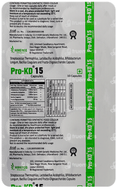Pro Kd 15 Capsule 10