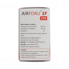 Airforu Sf 250 Mcg Dpi Capsule 30 Airforu Sf 250 Mcg Dpi Capsule 30