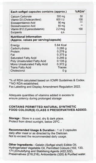 Nucical Plus Capsule 10