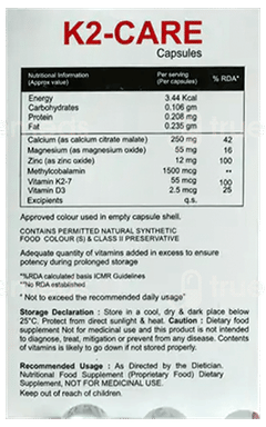 Care K2 7 Capsule 10 Care K2 7 Capsule 10