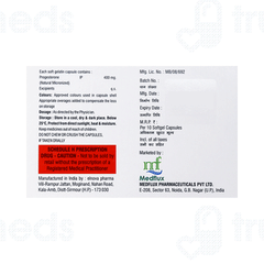 Pugest 400 MG Softgel Capsule 10