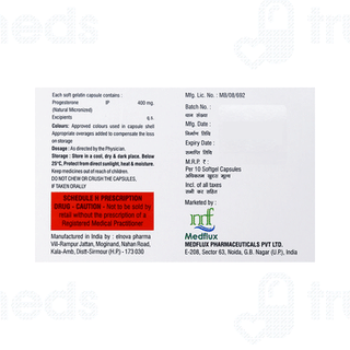 Pugest 400 MG Softgel Capsule 10