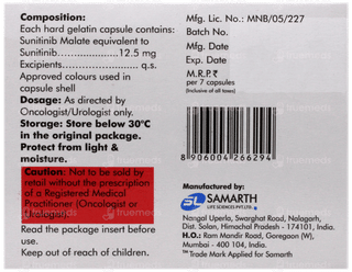 Sunisam 12.5 MG Capsule 7