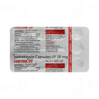 Zenitoin 20 MG Soft Gelatin Capsule 10