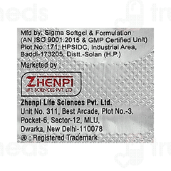 Zenitoin 20 MG Soft Gelatin Capsule 10
