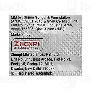 Zenitoin 20 MG Soft Gelatin Capsule 10